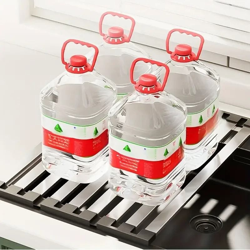 304 Stainless Steel Sink Drain Rack – Foldable Telescopic Dish Rack & Kitchen Drain Basket