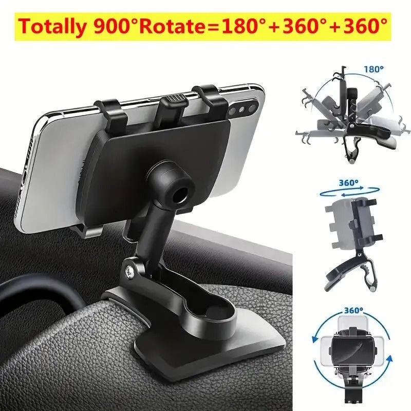 Universal 360 Degree Rotation Dashboard Car Phone Holder