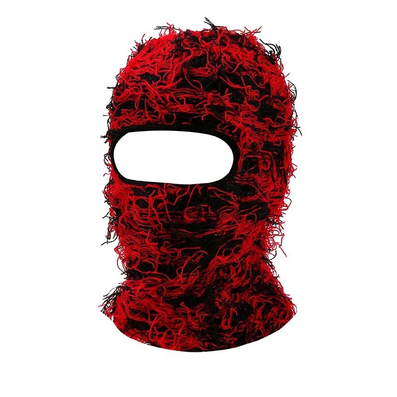 Distressed Knitted Tactical Balaclava & Ski Mask