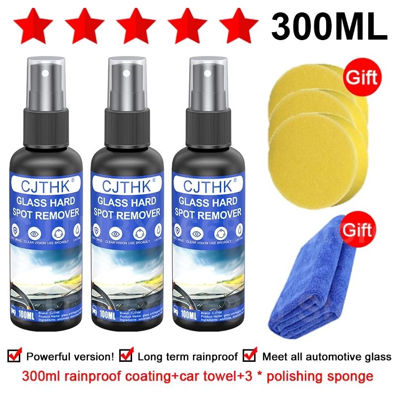 Water Repellent Anti-Rain Coating – Professional Hydrophobic Car Glass Treatment