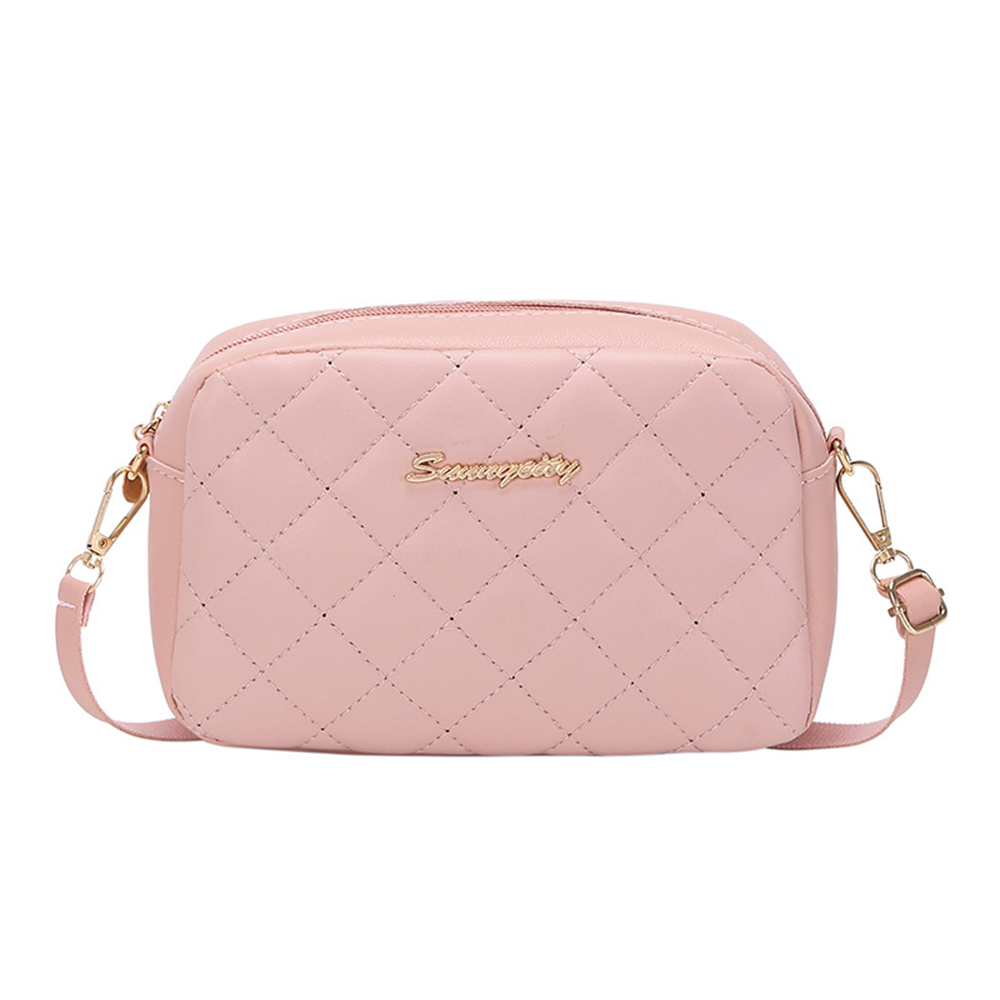 Lingge Embroidery Camera Female Shoulder Bag, Fashion Tassel Small Messenger Bag, Stylish Ladies Crossbody Bags