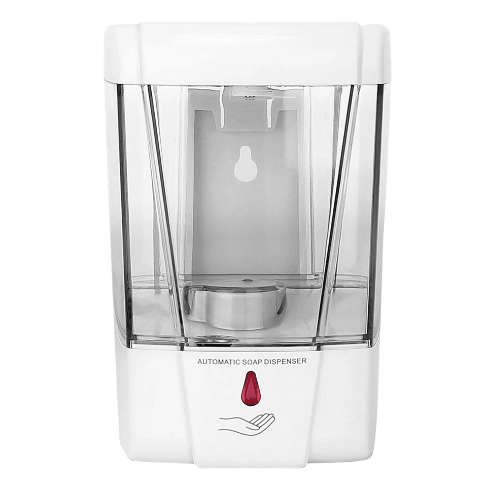 Automatic Soap Dispenser Sanitizer Touchless IR Sensor Wall Mount Hands-Free