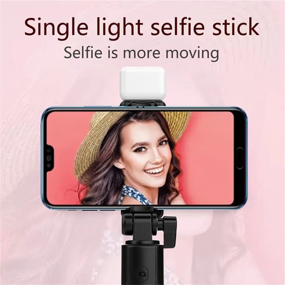Portable Bluetooth Selfie Stick Tripod with Remote & Fill Light – Extendable Wireless Phone Stand for Photos & Videos
