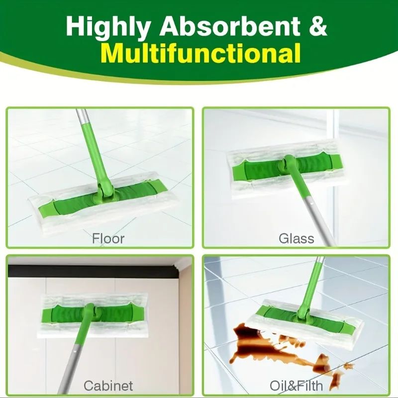 Disposable Microfiber Mop Cloths Set