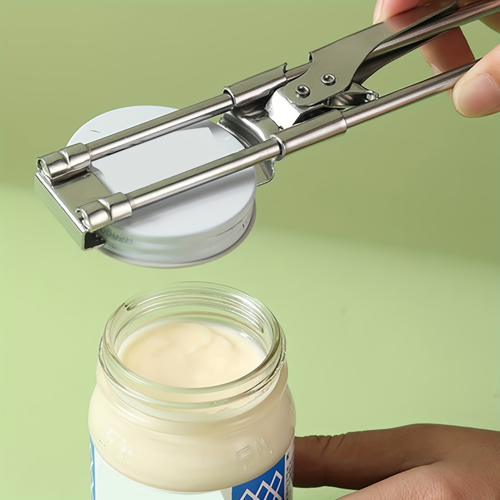 Adjustable Stainless Steel Jar & Bottle Opener Effortless, Labor Saving Kitchen Tool
