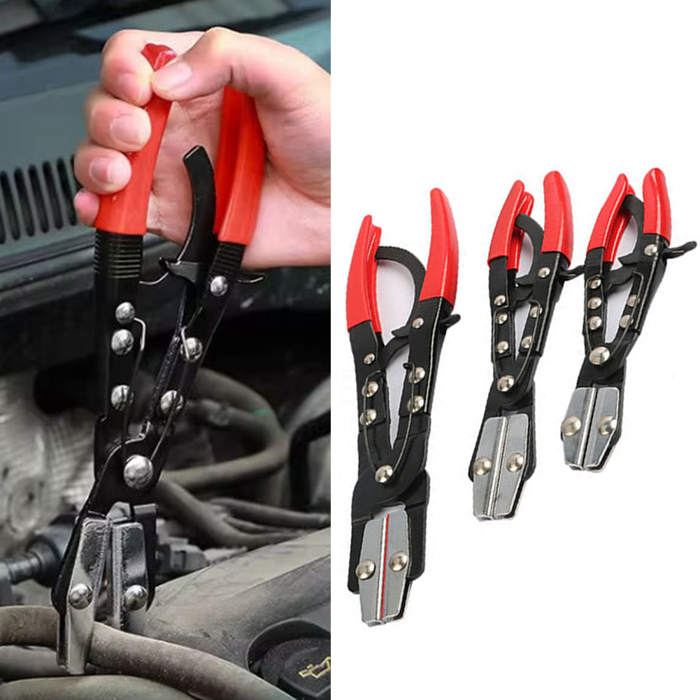 Hose Clamp Pliers, Automotive Oil Cutting Tools, Ratchet Pliers for Repairs