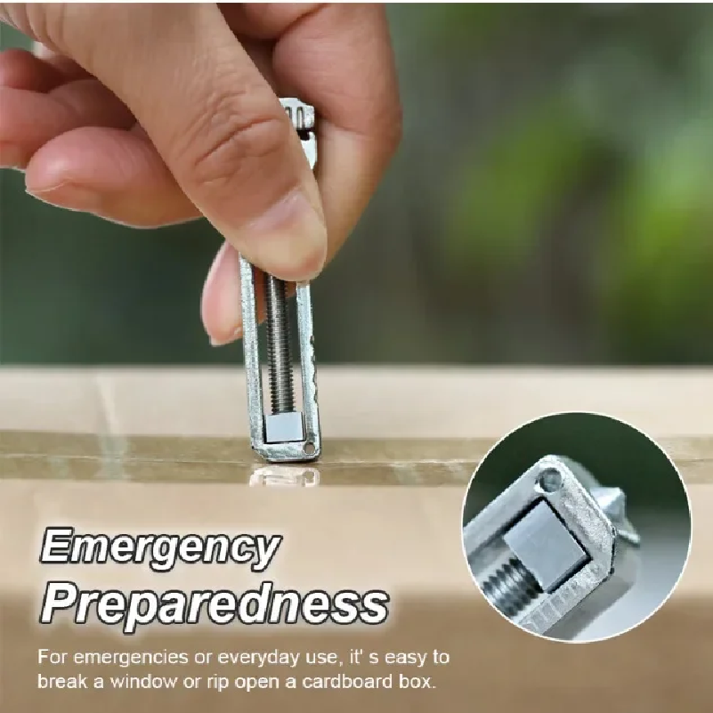 Compact Titanium Alloy Mini Wrench Multitool Portable Outdoor Tools with Bottle Opener & Keychain Attachment