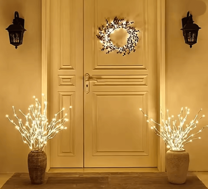White Birch Branch LED Light