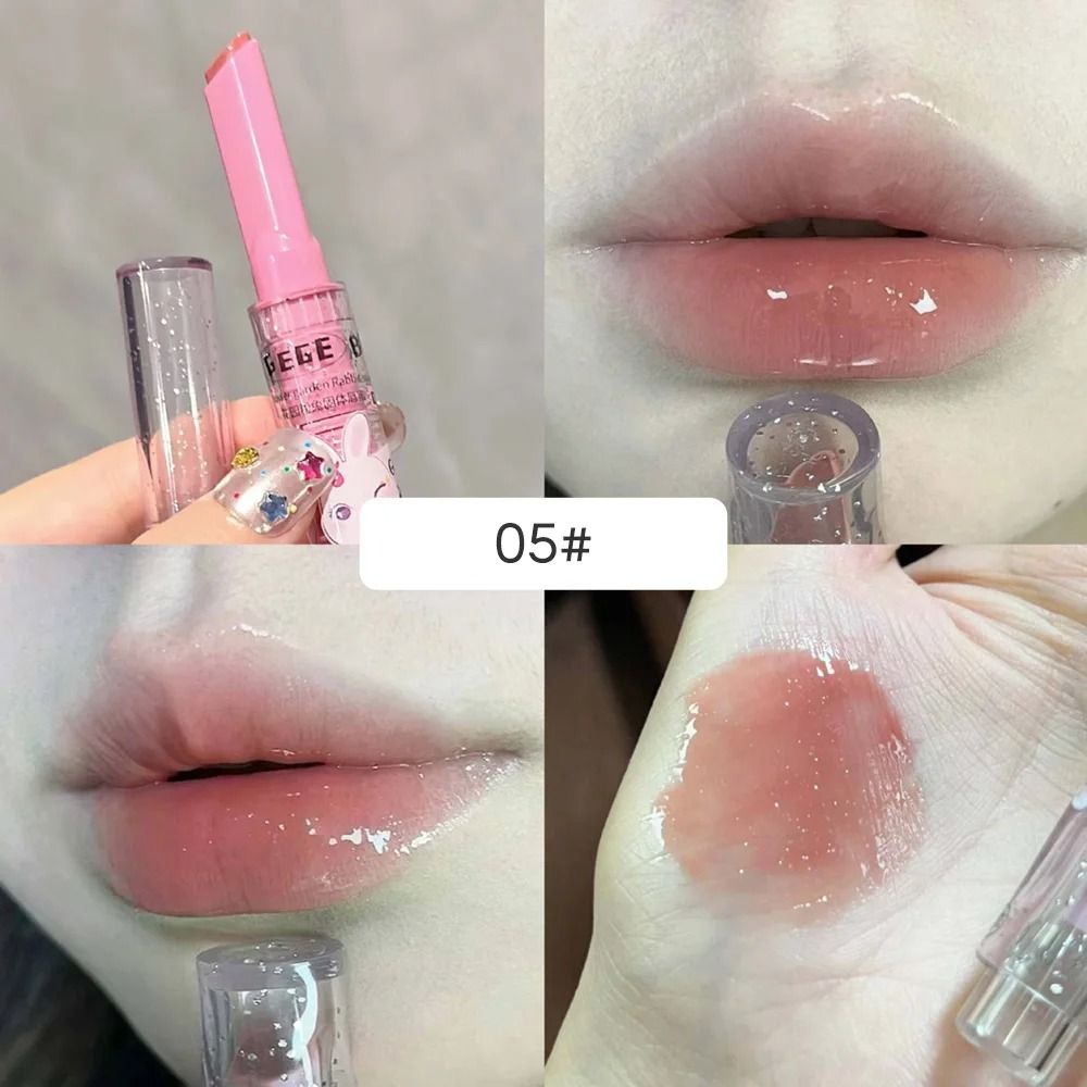 Garden Pink Rabbit Lip Gloss Balm