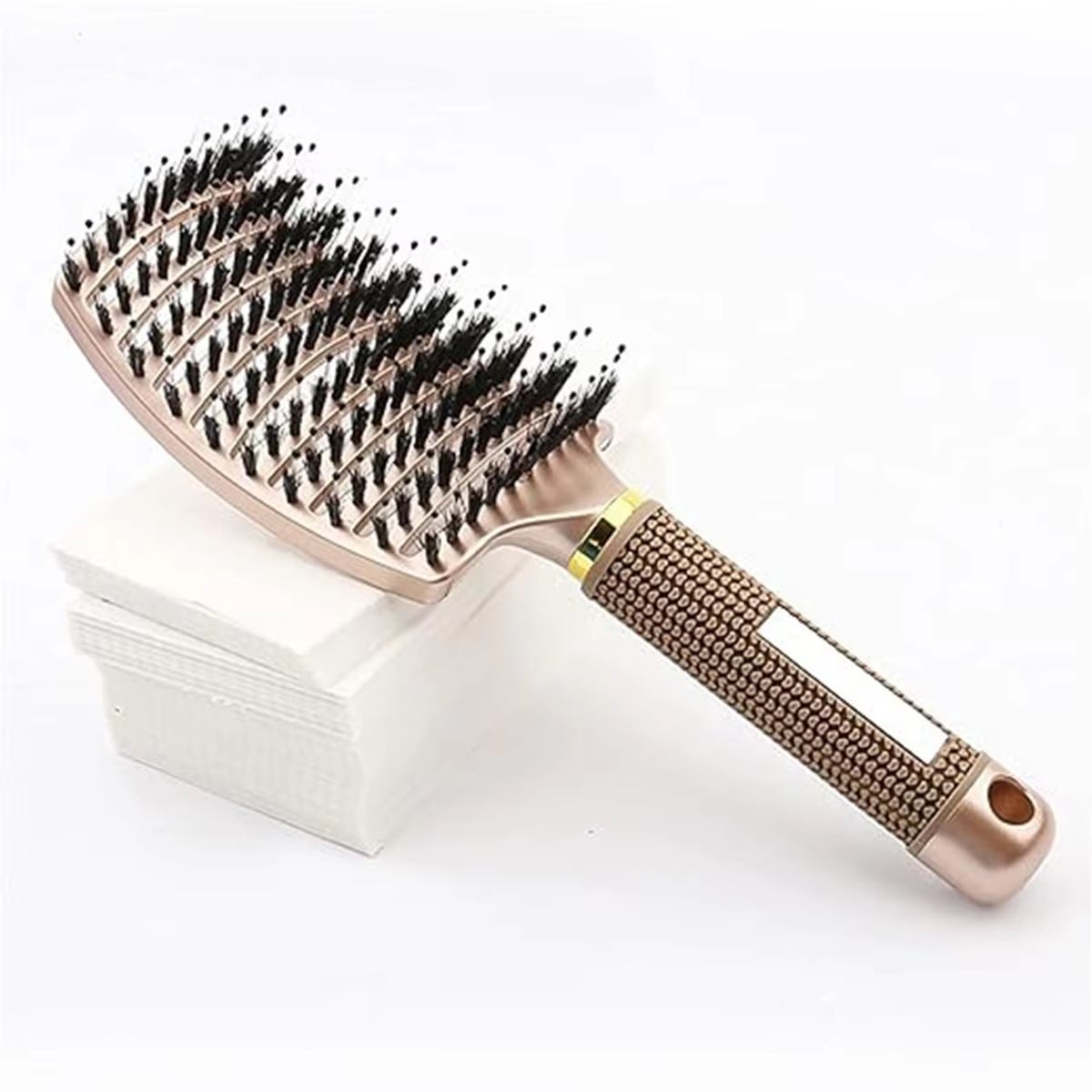 SmoothDetangle Boar & Nylon Scalp Massage Hair Brush