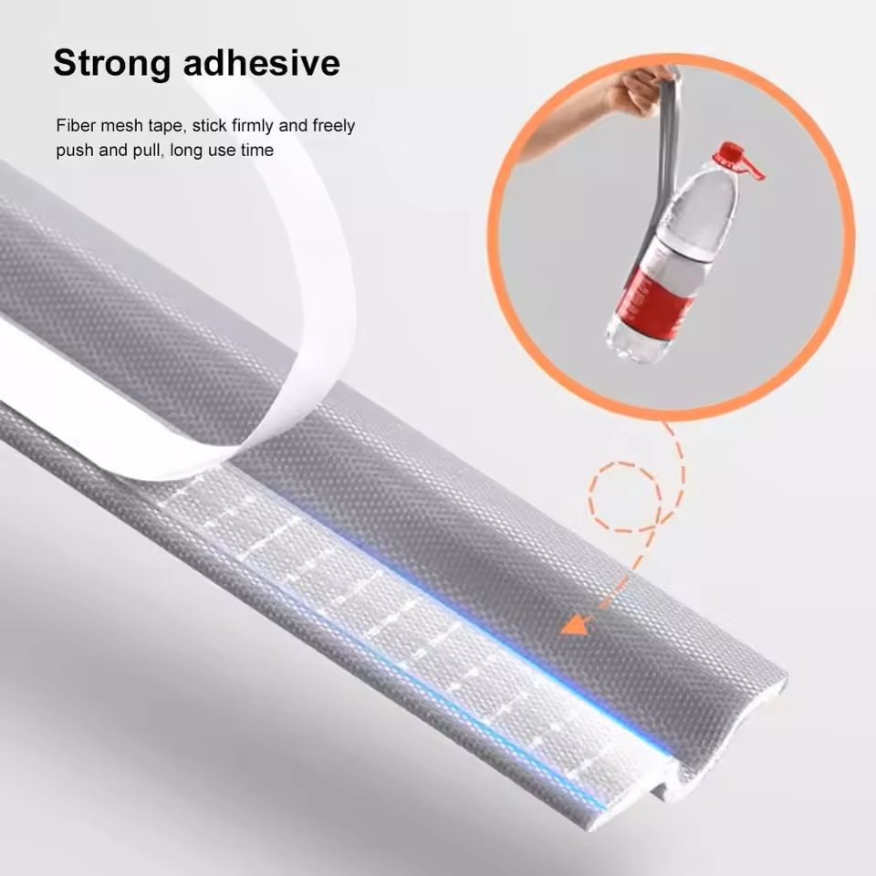 40M Self-Adhesive Acoustic Foam Weather Seal Strip – Soundproof & Draft-Proof for Doors and Windows