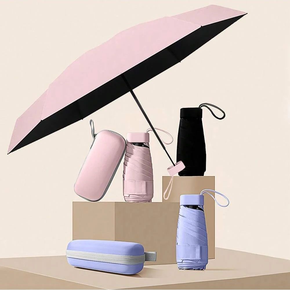 Mini Foldable Dual Use UV Protection Umbrella