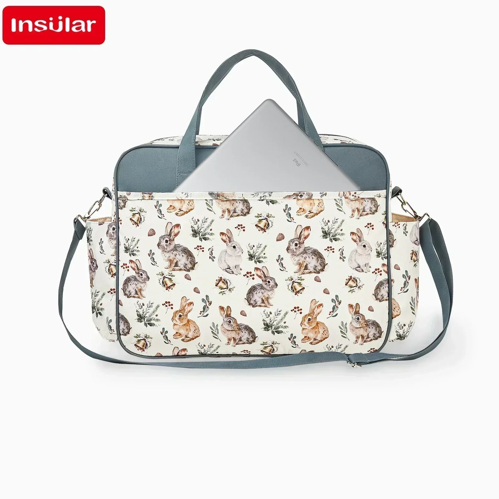 Large Capacity Waterproof Mommy Diaper Bag Messenger & Crossbody Tote