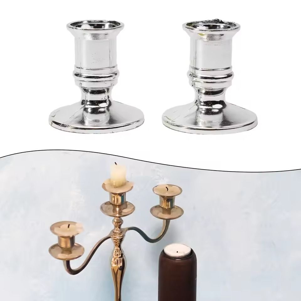 Taper Candle Holders Set for Home Wedding and Party Decorative Candle Display
