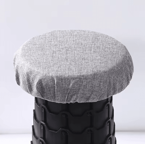 Folding Stool Cushion Portable Stool Cover for Camping & Telescopic Adjustable Seats