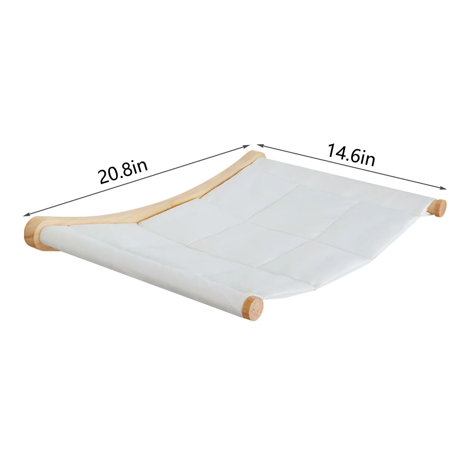 Wall Mounted Cat Climbing Shelf with Sisal Scratching Steps