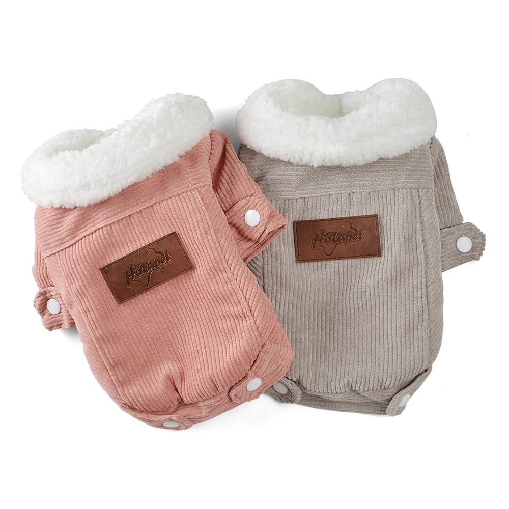 Autumn Winter Dog Coat Jacket | Warm Clothes for Small-Medium Pets