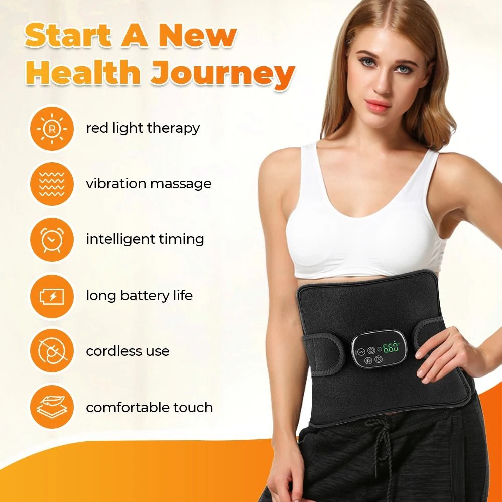 Infrared Knee Massage Pad with Heat Vibration and Air Compression