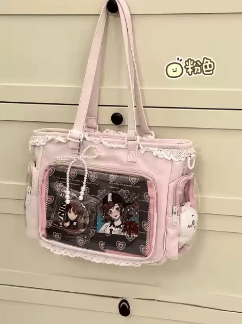 Ballet Girl Japanese Itabag Shoulder Bag Anime Crossbody Casual Canvas Tote