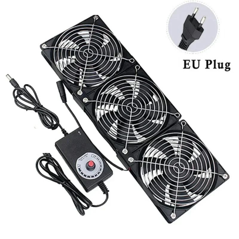 High Speed Exhaust Fan 4.72 Inch with Adjustable Controller