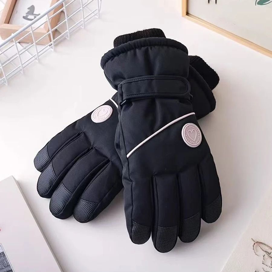 Thermal Velvet Insulated Windproof Winter Ski Gloves