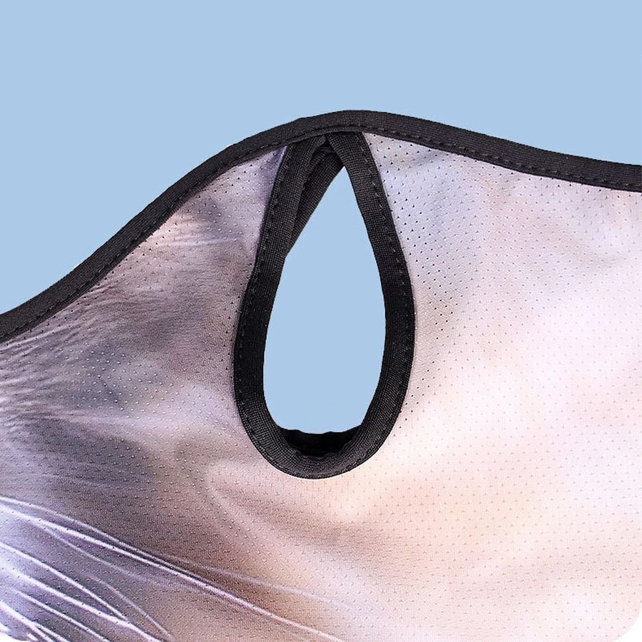 3D Animal Print Ice Silk Bandana – Cooling Breathable Face & Neck Protection