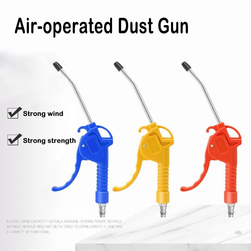 High Pressure Air Blow Gun With Extended Nozzle Pneumatic Dust Blower for Air Compressor Cleaning