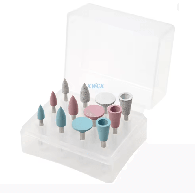 ProFinish Dental Silicone Polishing Heads 12 Piece Set