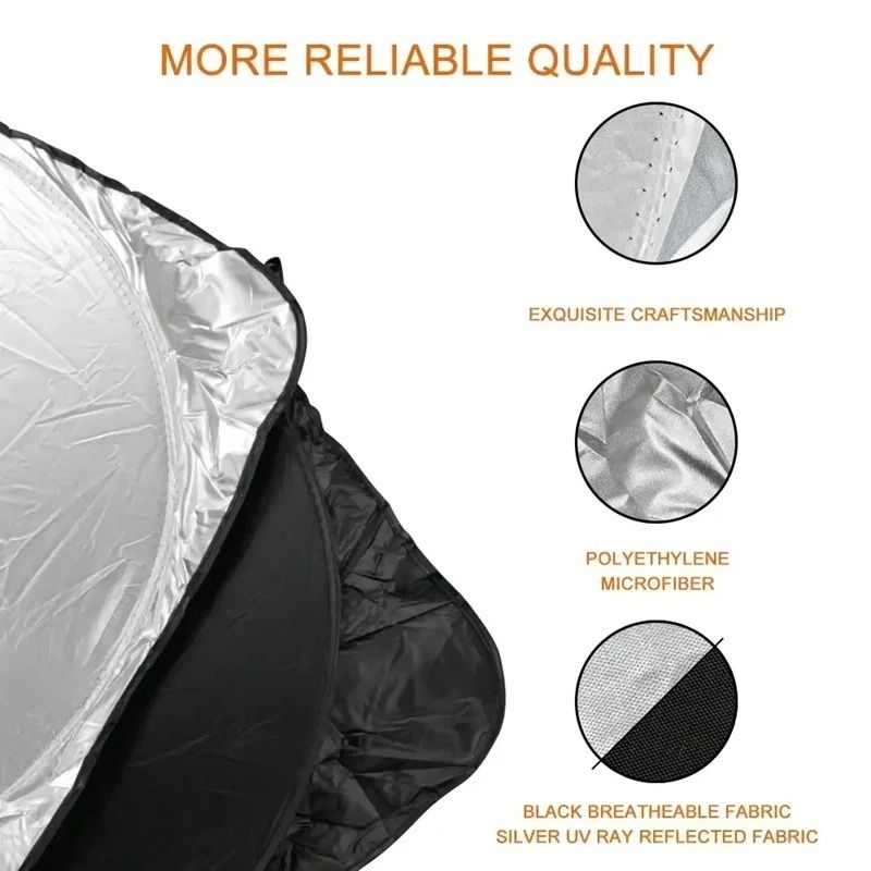 Car Windshield Sun Shade Protector For Interior UV Heat Block