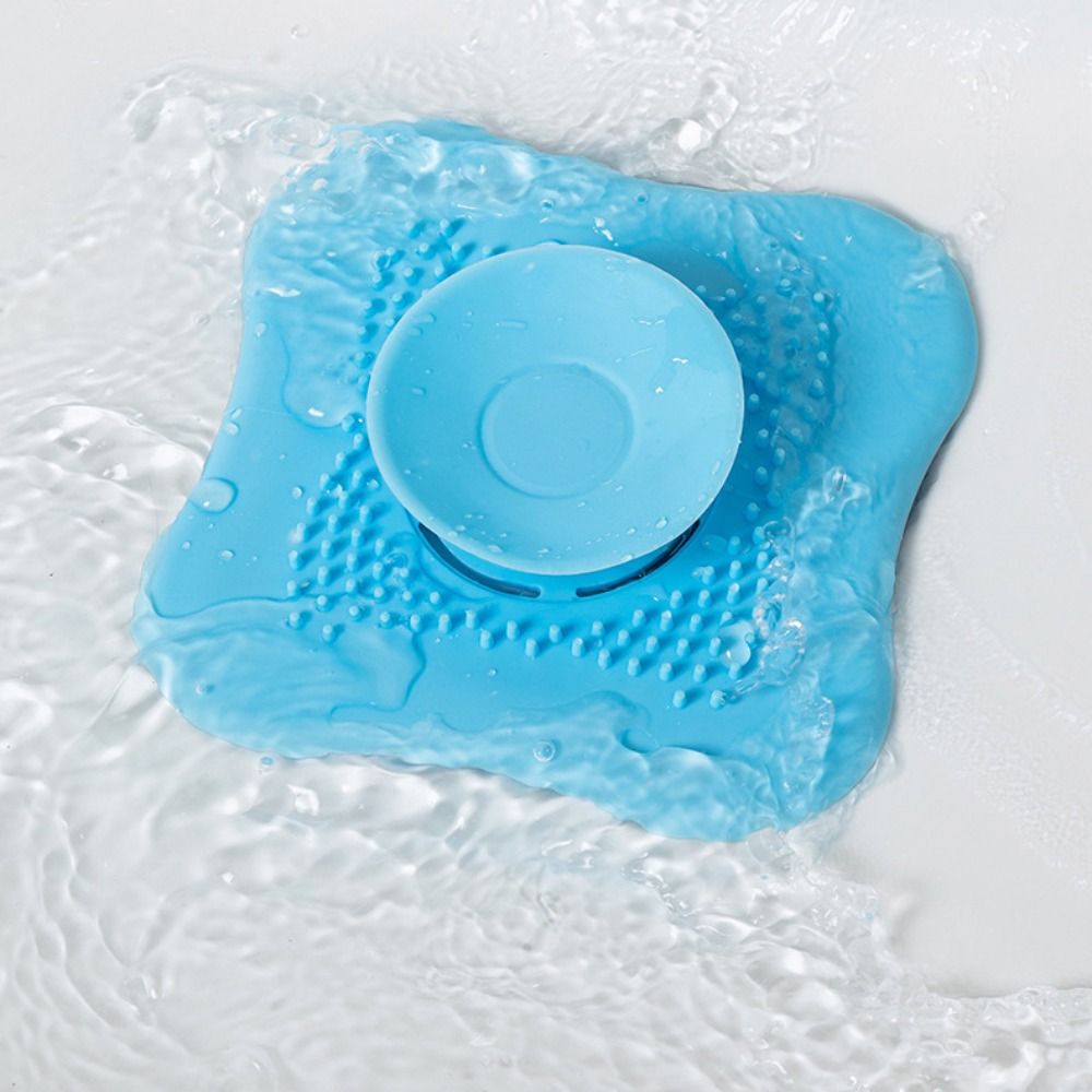 Shower Floor Drain Cover Anti-Clogging Hair Catcher Stopper Bathroom Sink Filter Deodorant Strainer