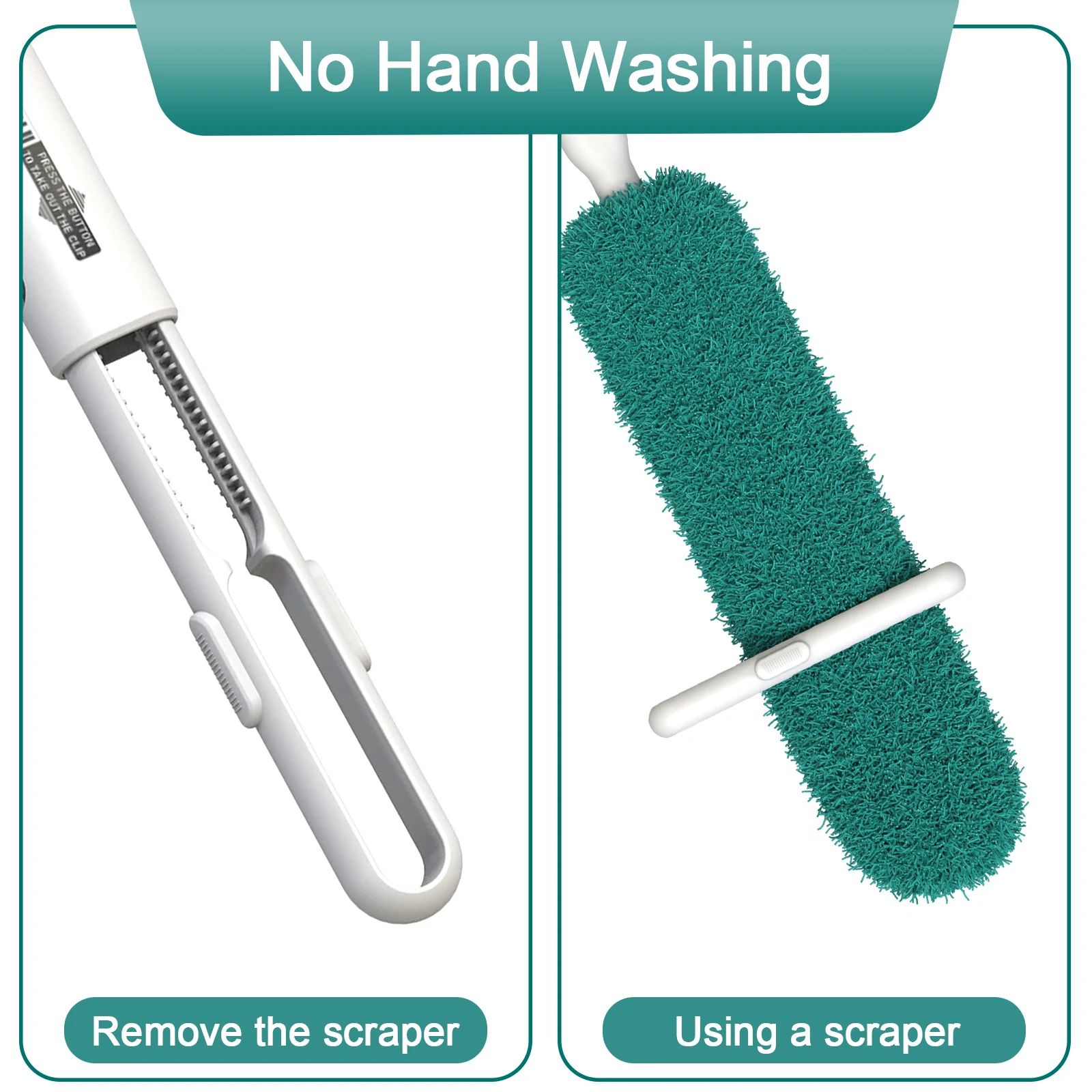 Flexible Microfiber Duster for Home and Car Cleaning