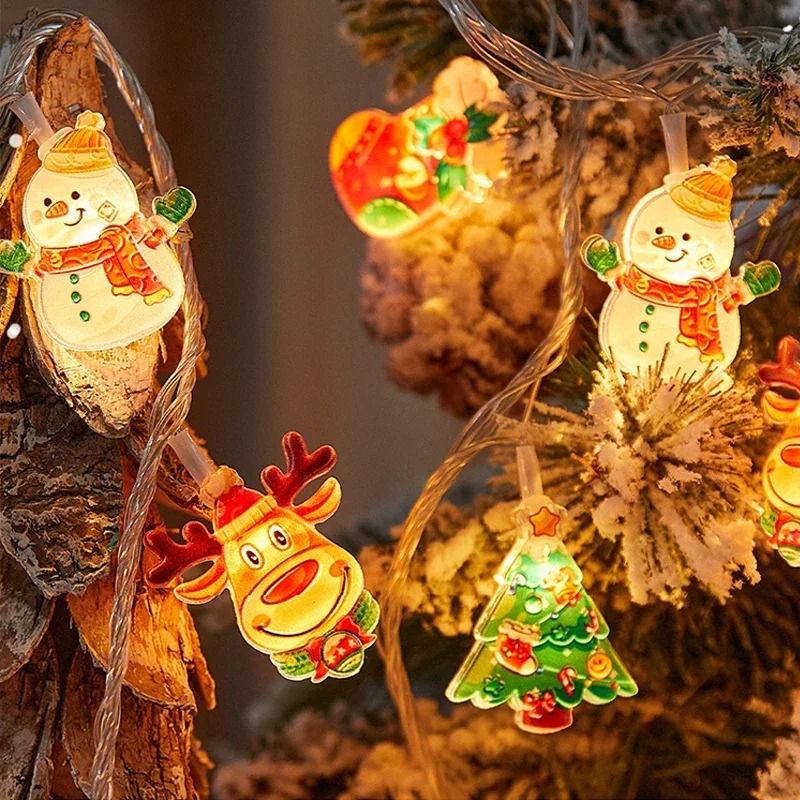 Acrylic LED Festive Curtain String Lights