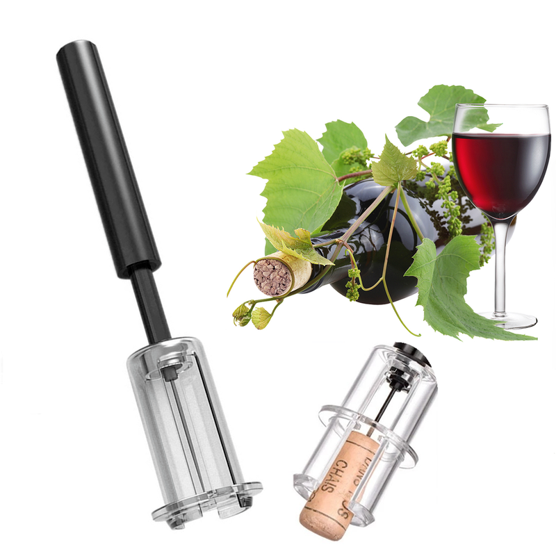 Professional Air Pressure Wine Opener Easy Manual Wine Bottle Opener Corkscrew Tool