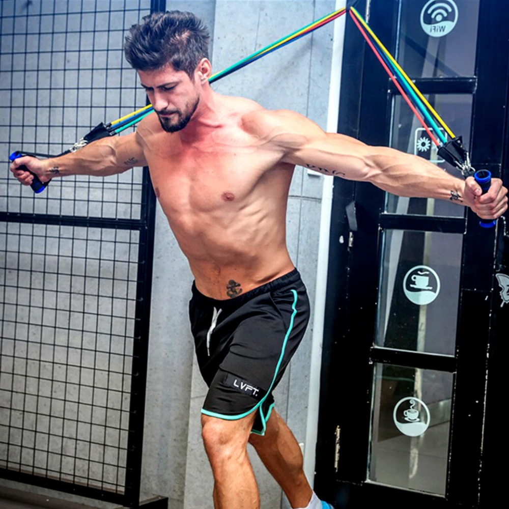 11-Piece Latex Resistance Bands with Handles – Ideal Fitness Gift for Home & Travel