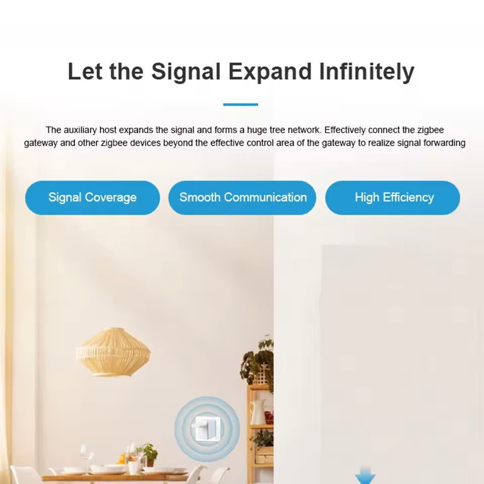 Smart Zigbee USB Signal Repeater and Range Extender for Home Automation Systems