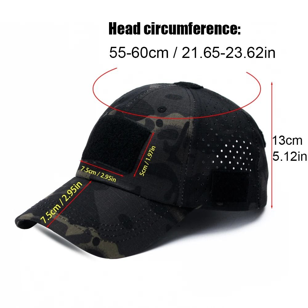 Unisex Camouflage Baseball Cap – Adjustable Fashion Streetwear