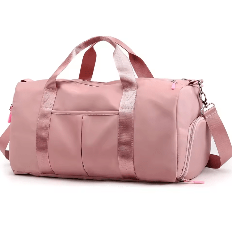 ActiveGo Travel Gym Duffel Bag with Shoe Compartment and Wet Pocket