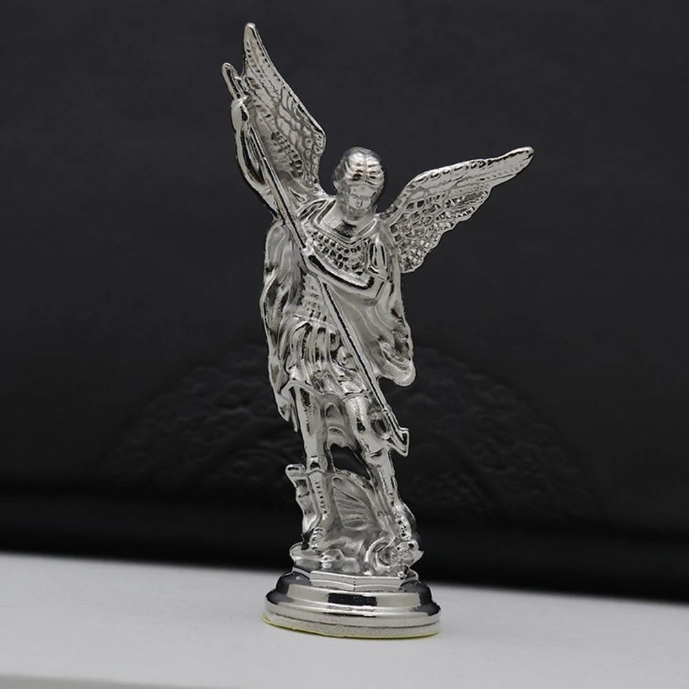 Retro Metal Michael Ornament Decorative Figurine For Home And Office Display