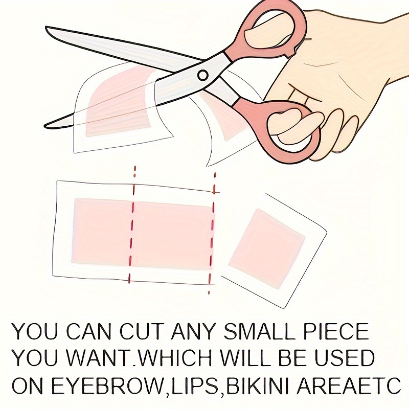 Gentle Cold Wax Strips for Face and Body Hair Removal