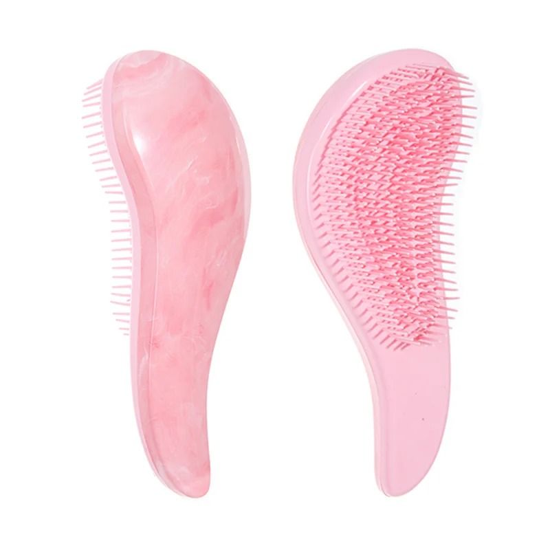 Magic Detangling Hairbrush Soft Wheat Straw Scalp Massage Anti Static Grooming Comb