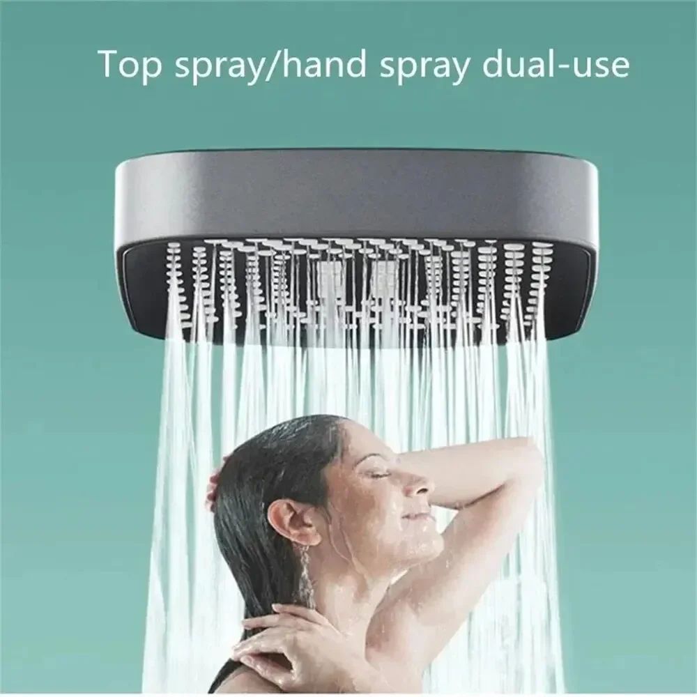 Adjustable 3-Mode High Pressure Rainfall Shower Head