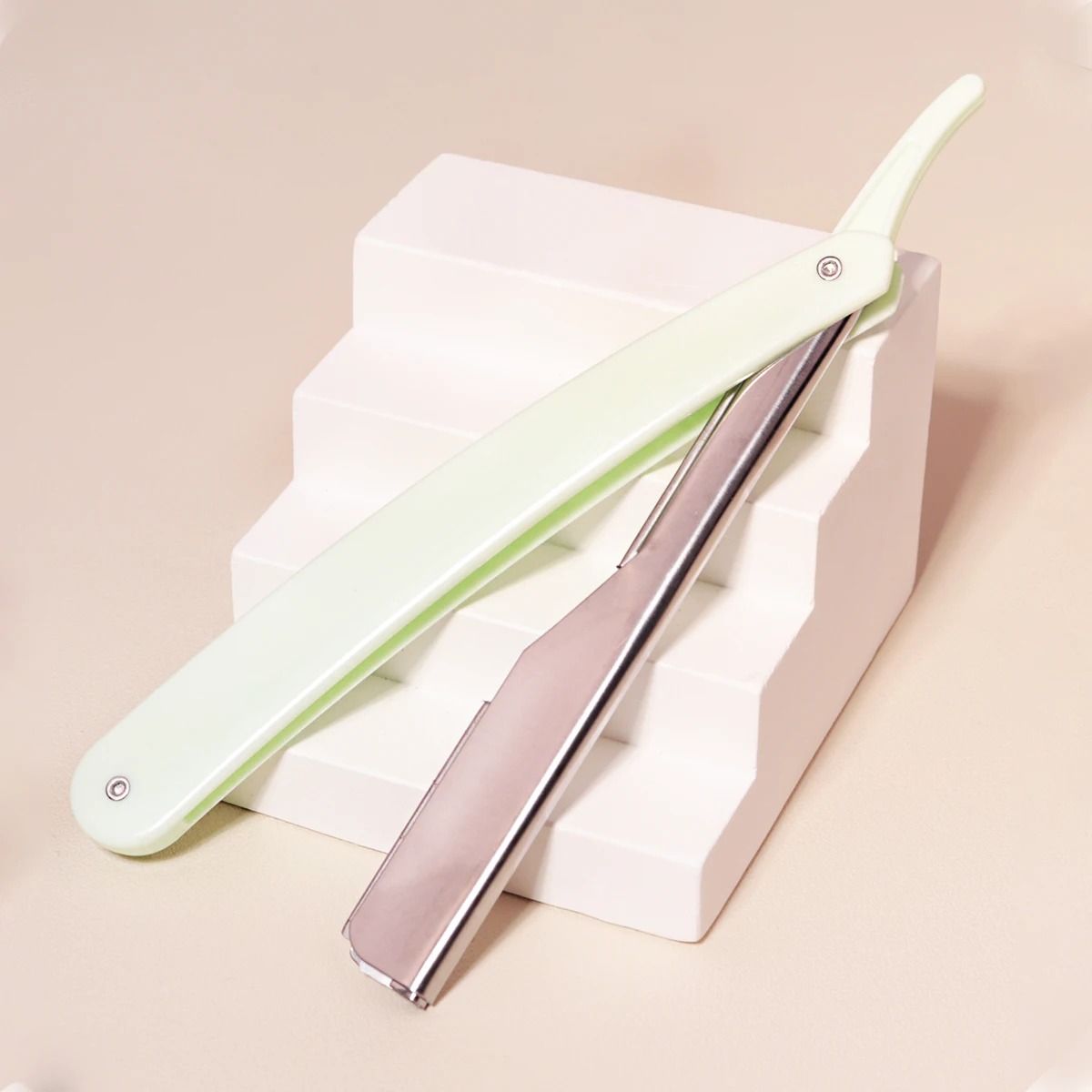 Straight Edge Shaver Folding Manual Razor for Salon Use