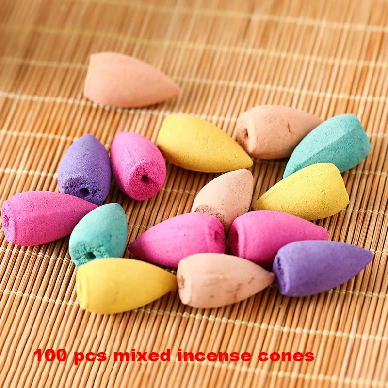 Ceramic Waterfall Incense Burner Set