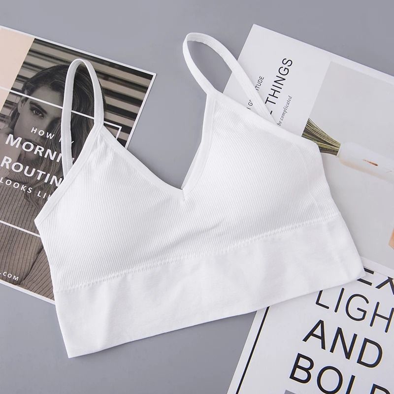 Seamless Athletic Crop Top Bralette