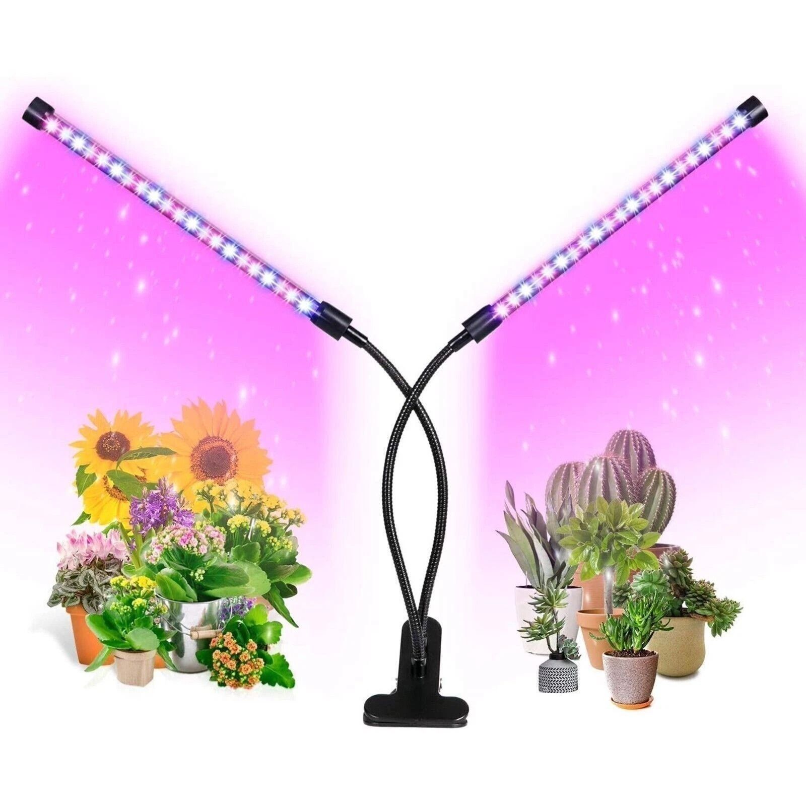 Head LED Grow Light Full Spectrum Indoor Plant Lamp