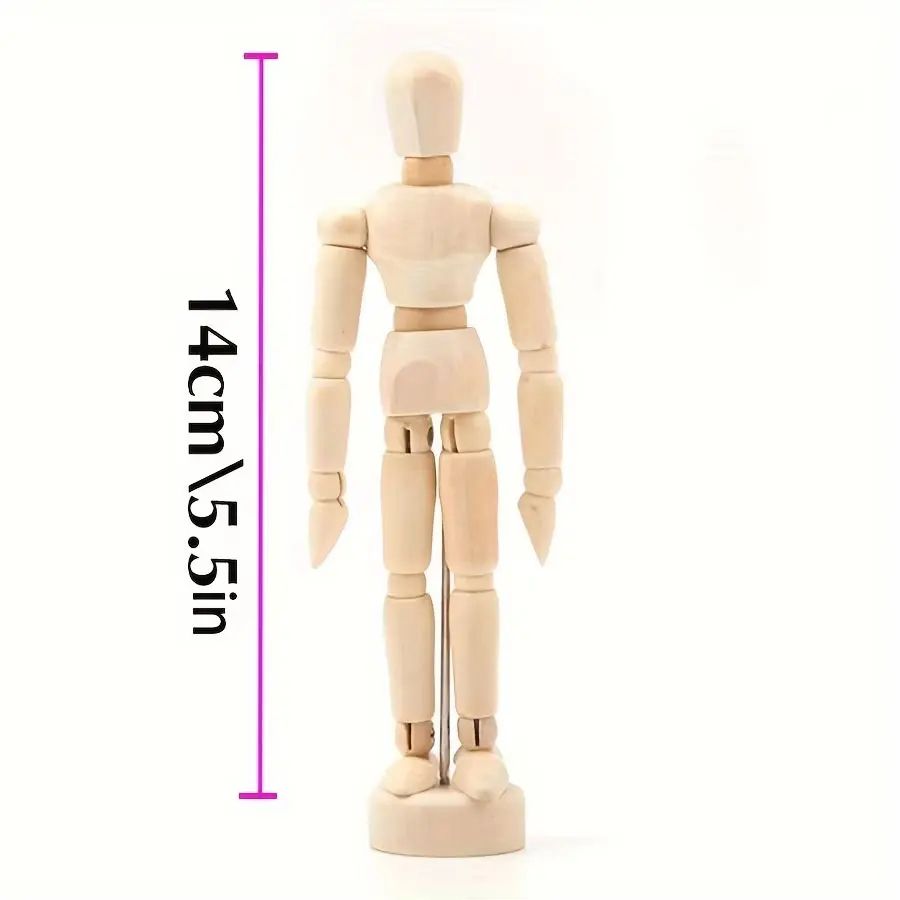 Wooden Artist Mannequin Figure