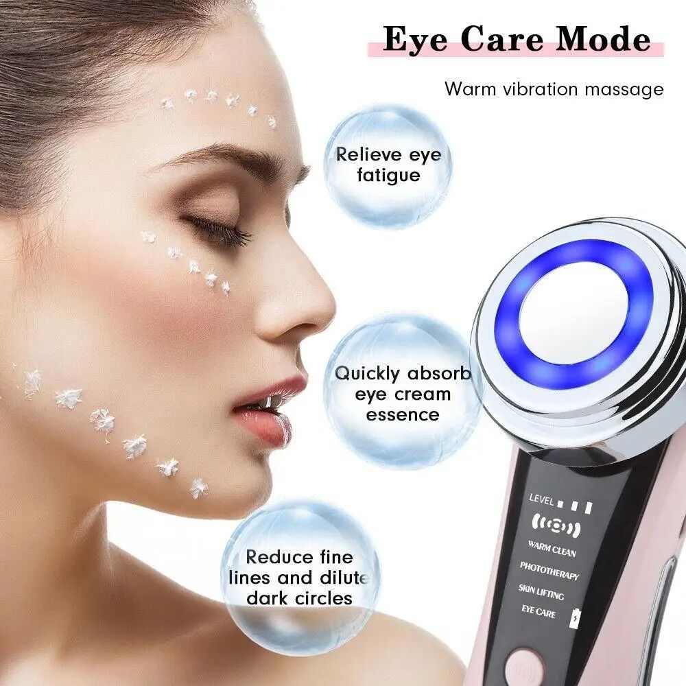 4 in 1 RF EMS Facial Massager Double Chin Removal Face Firming Device