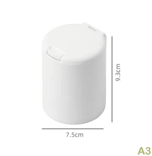 PureWhite Large Capacity Desktop Storage Box for Postcards & Stickers