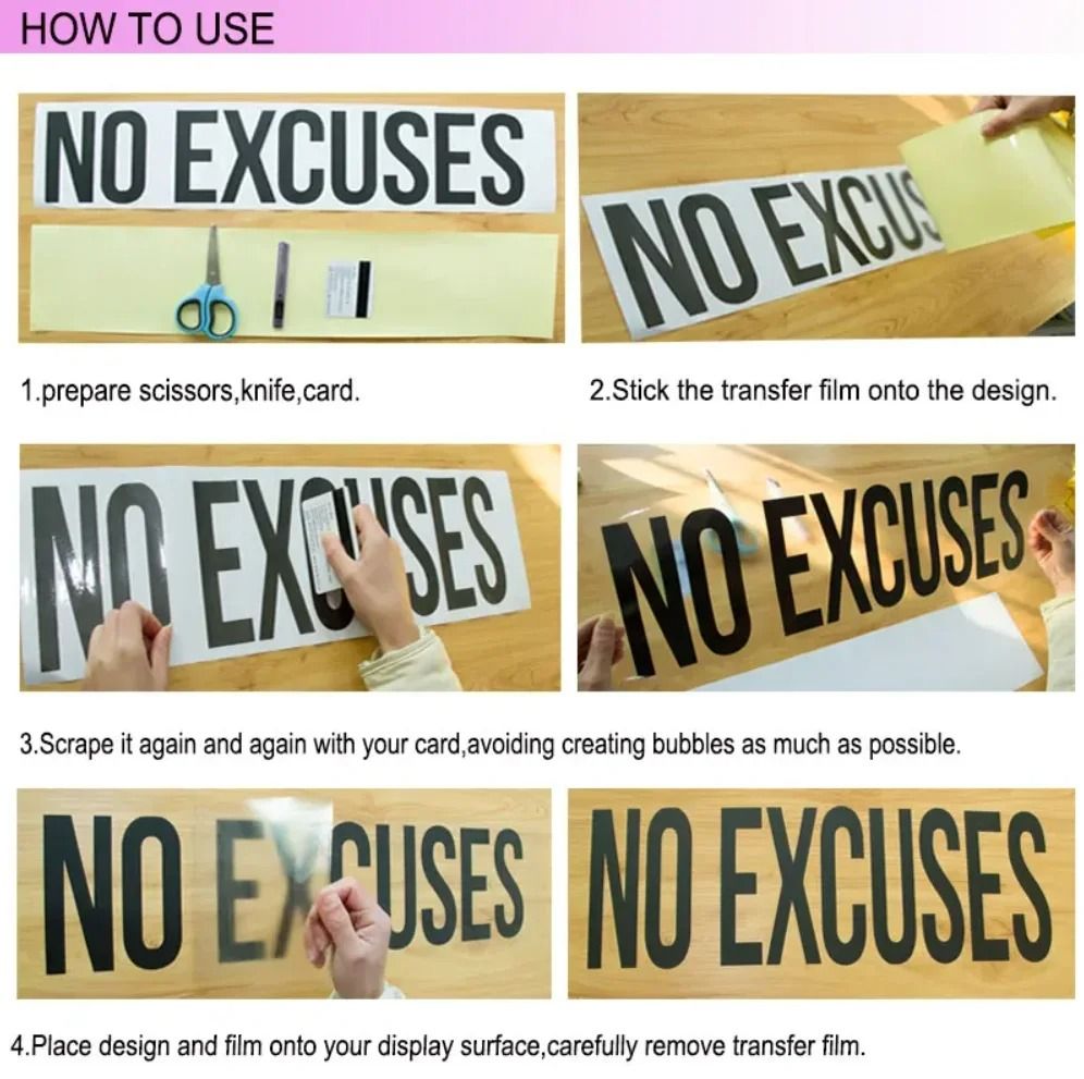 Hebrew Phrases Wall Stickers | Waterproof Spiritual Home Decor