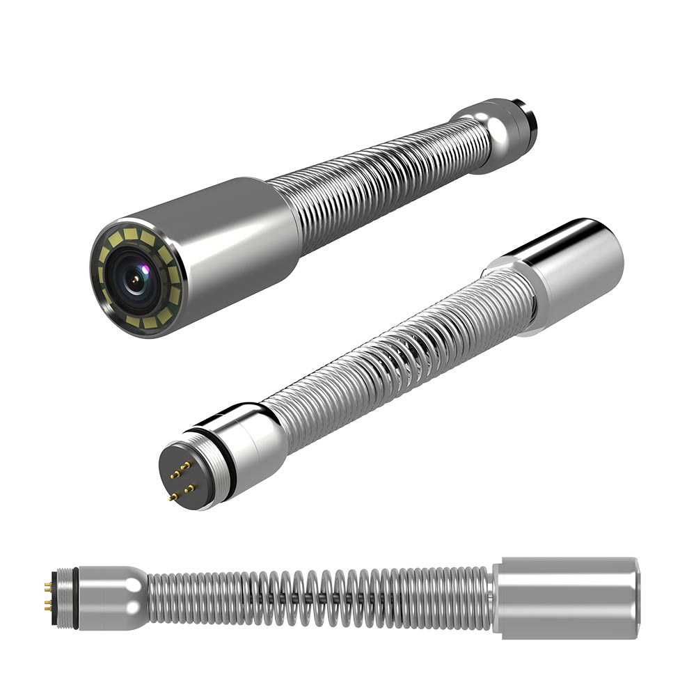 Professional Pipe Inspection Camera with 512Hz Transmitter & Self-Leveling Image, MAOTEWANG Industrial Endoscope